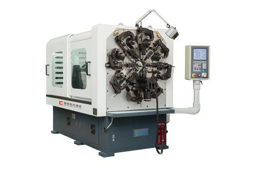 Formadora de resortes CNC de 5 ejes